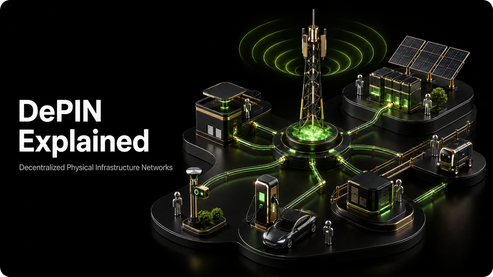 What Is DePIN? Decentralized Physical Infrastructure Networks