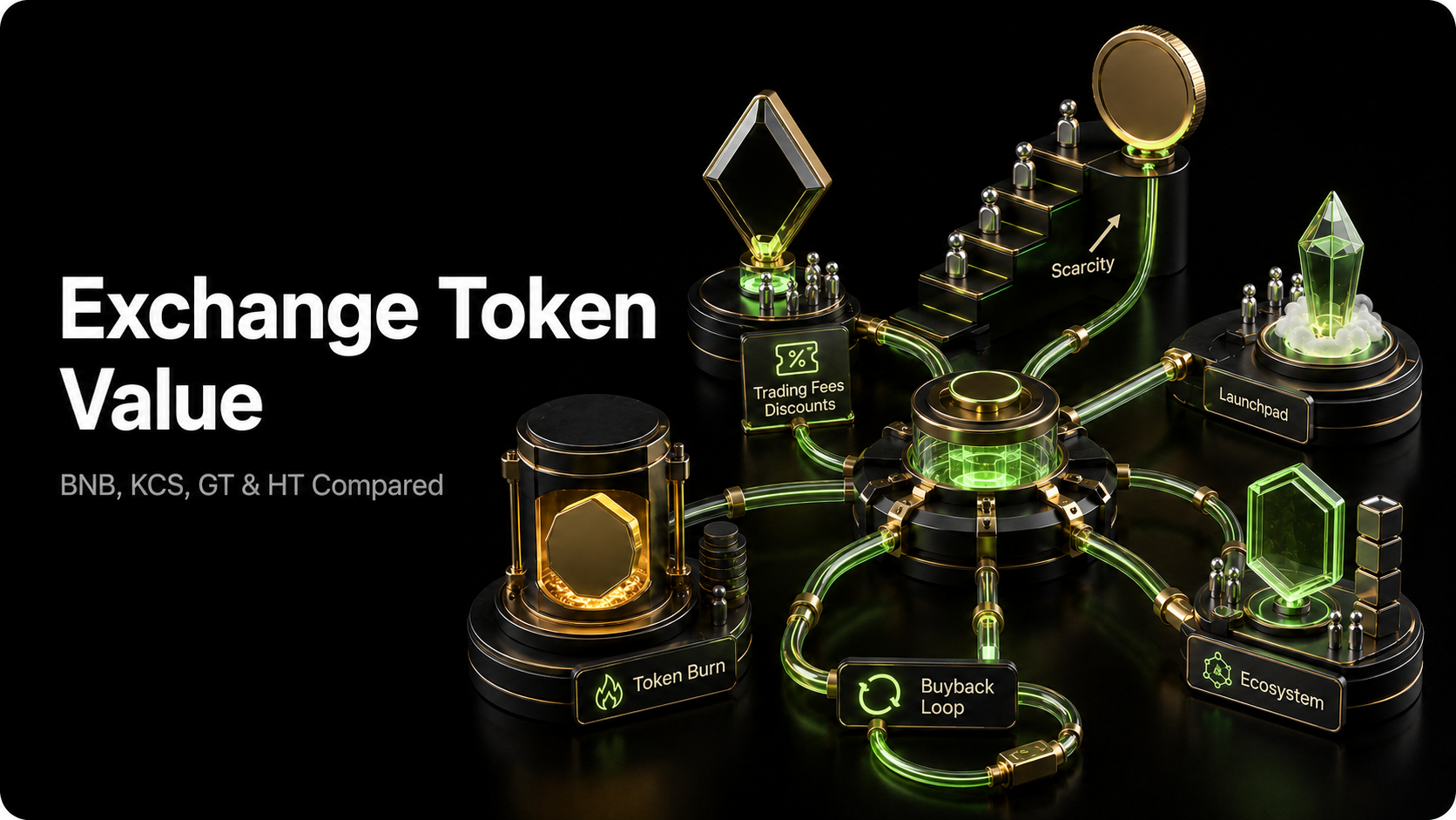 Exchange Token Value Analysis: BNB/KCS/GT/HT Compared